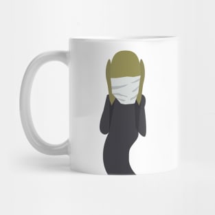 The Scream in Facemask 2020 Vibes Mug